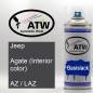Preview: Jeep, Agate (Interior color), AZ / LAZ: 400ml Sprühdose, von ATW Autoteile West.